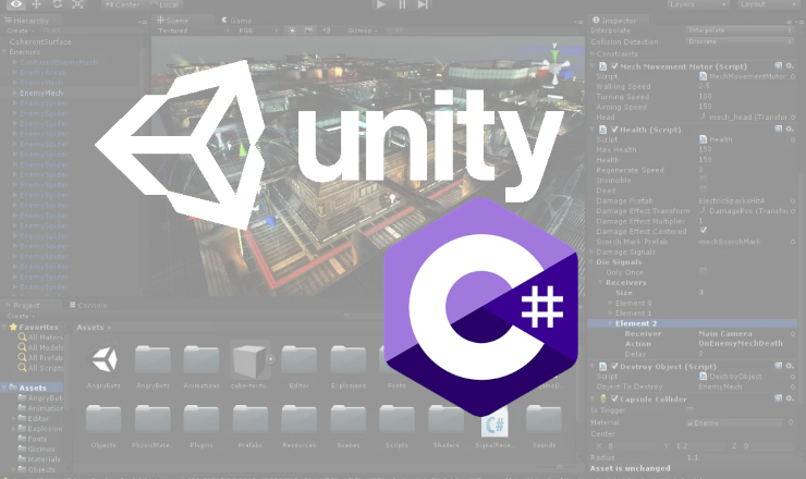 Create Games Using Unity & C# (Ages 13-17)